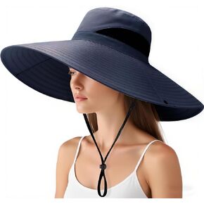 Super Wide Brim Fishing Hat for Men and Women,UPF50+ Waterproof Bucket Hat for Fishing, Hiking, Camping in Kuwait