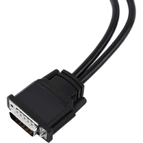 VGA Splitter Adapter Cable 25cm for Dual VGA Outputs with -59 Pin Male Connector Ideal for Computer Video Cards in Kuwait