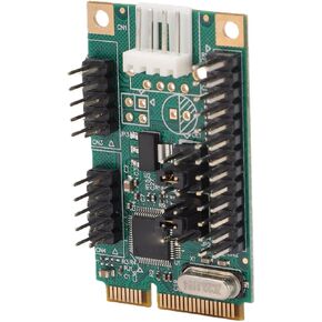 Karlak PCIe to 2 Serial Ports Controller Card High Speed Dual Serial Communication Expansion Card for and Systems in Kuwait