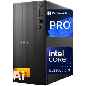Dell Secure & Productive Business Tower Desktop, Intel 20-Core Ultra 7 265, 32GB DDR5 RAM, 1TB Storage(512GB SSD & 500GB External), HDMI, DP, Wi-Fi 6, RJ45, USB-C, Headset Jack, Windows 11 in Kuwait
