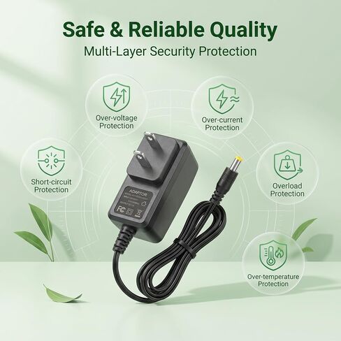 6V 1A AC Adapter Fit for Omron Blood Pressure Monitor Hem-ADPTW5 in Kuwait