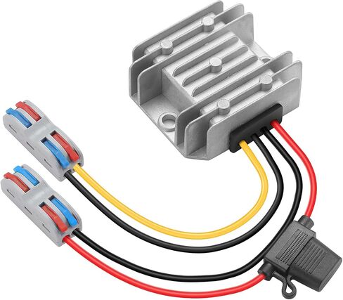 DC 10-22V Step Up to 24V 15A 360W DC Boost Converter with Fuse in Saudi Arabia