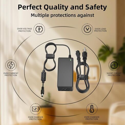 25V Power Adapter for LG SoundBar Power Cord for LG SN8YG SN7Y SN7R SN6Y SN5Y SJ4 SJ4Y SJC8 SJ5 NB3540 NB3730A NB3732A NB3740 NB3740A NB4530 LAS851M DA-50F25 DA -38A25 EAY62909702 AC Adapter in Kuwait