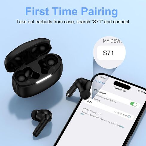 for Samsung Galaxy A37 A57 A17 A56 A36 A26 A16, Earbuds Wireless Earphones in Saudi Arabia