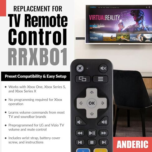Anderic Xbox One Media Remote Control with Learning in Saudi Arabia
