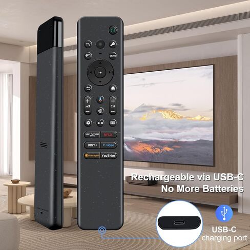 RMF-TX920U Replacement Voice Remote for Sony Bravia TVs, with Backlit in Kuwait