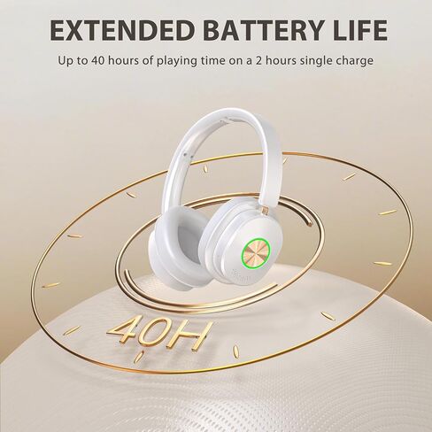 Earbay Wireless Headphones for TV Watching, TV Headset Wireless for Seniors with Transmitter Charging Dock, Bluetooth V5.4 Over Ear TV Headphones &No Audio Delay, Gift for Elderly/Parents in Kuwait
