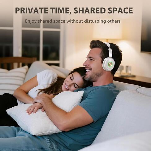Earbay Wireless Headphones for TV Watching, TV Headset Wireless for Seniors with Transmitter Charging Dock, Bluetooth V5.4 Over Ear TV Headphones &No Audio Delay, Gift for Elderly/Parents in Kuwait