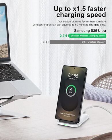 Pixel Wireless Charger 15W Fast Charging Foldable Stand for Google Pixel 10 in Kuwait