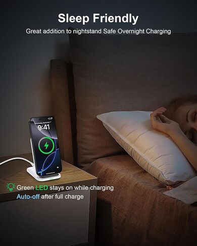 Pixel Wireless Charger 15W Fast Charging Foldable Stand for Google Pixel 10 in Kuwait