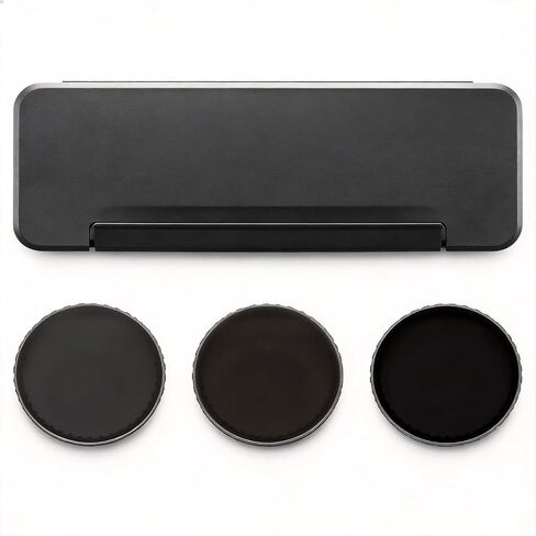 ND Filter Set for DJI Osmo Action 6, 3-Pack (ND8, ND16, ND32), HD Optical Glass, Anti-Scratch, for Bright Environments,Compatibility: Osmo Action 6 in Kuwait