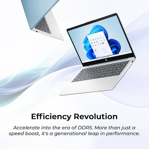 HP Everyday Laptop with Copilot AI • 2026 Edition • 128GB SSD + 1TB OneDrive • AMD High Performance Processor • Microsoft 365 • Thin & Portable • Long Battery Life • Windows 11 in Kuwait