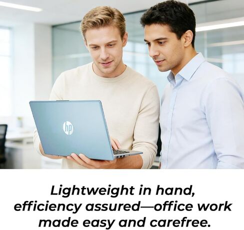 HP Everyday Laptop with Copilot AI • 2026 Edition • 128GB SSD + 1TB OneDrive • AMD High Performance Processor • Microsoft 365 • Thin & Portable • Long Battery Life • Windows 11 in Kuwait
