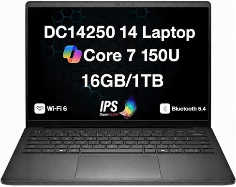 Dell 14 DC14250 AI Laptop, 14" FHD+ IPS Display in Kuwait