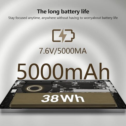 2026 Laptop, 15.6 inch Laptop Computer Celeron N5100 Up to 2.8GHz, Lap Top PC with 16GB RAM 512GB SSD, Backlit KB, Fingerprint, FHD 1080P, 180° Open, Mini HDMI, Win 11 Pro, Laptops for Study Work in Kuwait