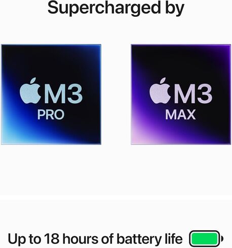 Apple 2023 MacBook Pro with Apple M3 Pro Chip, 14-inch, 18GB RAM, 512GB SSD Storage Silver (Renewed) in Kuwait