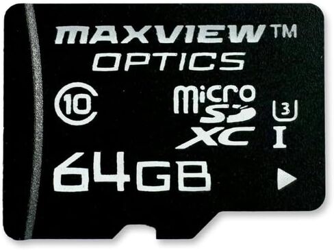 64GB MicroSD for Maxcam Cameras by Maxview Optics in Kuwait