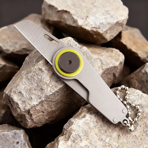 Compact Zipper Knife | EDC Folding Knife | Outdoor Survival Gear & Keychain Tool for Camping, Hiking(1Packs) in Saudi Arabia