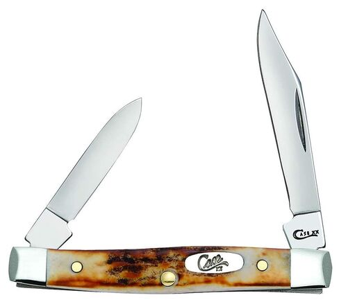 Case WR XX Pocket Knife Indian Sambar Stag Pen Item #088 - (5233 SS) - Length Closed: 2 5/8 Inches in Saudi Arabia