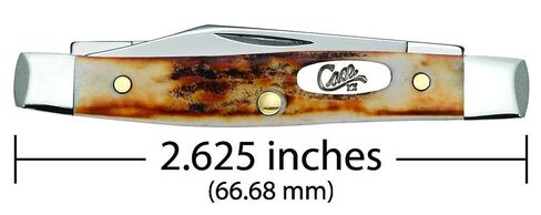 Case WR XX Pocket Knife Indian Sambar Stag Pen Item #088 - (5233 SS) - Length Closed: 2 5/8 Inches in Saudi Arabia
