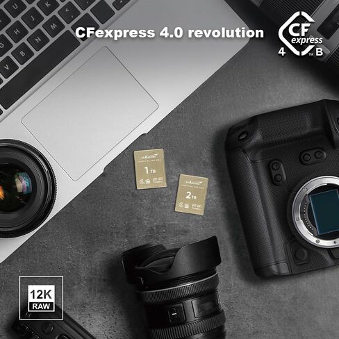 Exascend Essential Pro Max CFexpress 4.0 Type B Memory Card, Max. Read 3500 MB/s, VPG1600-Certified (1, TB) in Kuwait