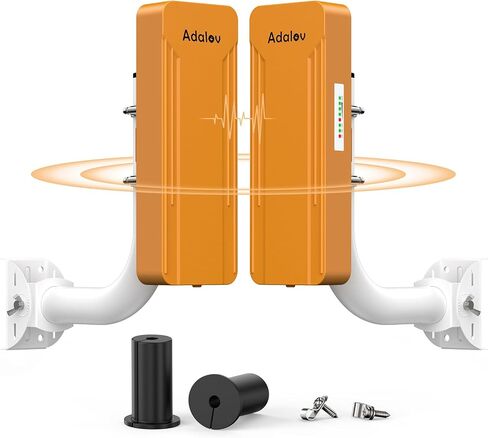 AdaLov CPE369 Wireless Bridge 3-Pack, 5.8 GHz, 3 km, Gigabit PoE, PtP/PtMP in Kuwait