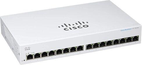 Cisco Business CBS110-16T Unmanaged Switch | 16 Port GE | Limited Lifetime Protection (CBS110-16T-NA) in Kuwait