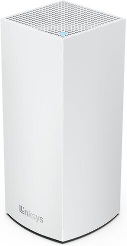 Linksys Atlas WiFi 6 Router Home WiFi Mesh System, Dual-Band, 2,000 Sq. ft Coverage, 25+ Devices, Speeds up to (AX3000) 3.0Gbps - MX2000 1-Pack,White in Kuwait