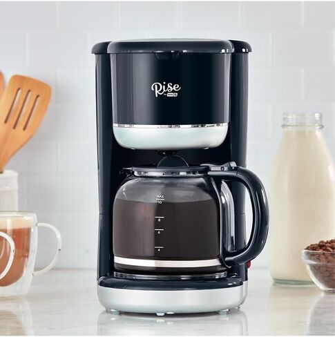 Rise by Dash 10 Cups Black Coffee Maker in Saudi Arabia