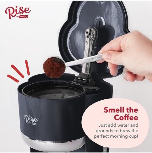 Rise by Dash 10 Cups Black Coffee Maker in Saudi Arabia
