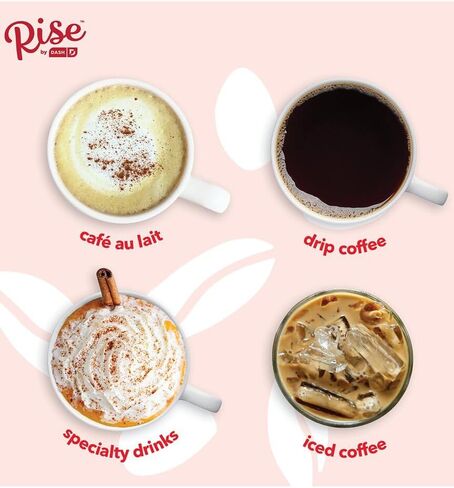 Rise by Dash 10 Cups Black Coffee Maker in Saudi Arabia