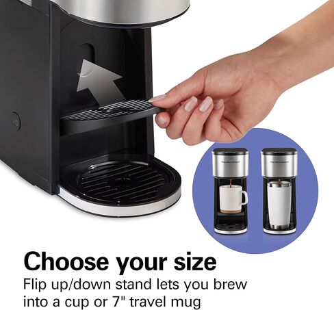 Hamilton Beach Home Barista 7-in-1 Small Coffee Maker with Seven Ways to Brew, 6 Cup Carafe, Drip, Single Serve, French Press, Pour Over, Cold Brew, Easy-Fill Reservoir, Black (46251) in Kuwait