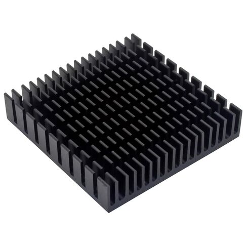 Cooling Device Aluminum Radiator Pad for Electronics Heat Dissipation with Conductivity Tape 60x60x15mm Hermal Tape Heatsink in Kuwait