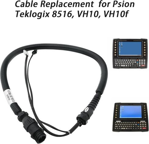 Built-in Power Cord for Psion for Teklogix 8516 VH10 VH10F Vehicle Mount Mobile Computer,Charging Cable Support Computer in Saudi Arabia
