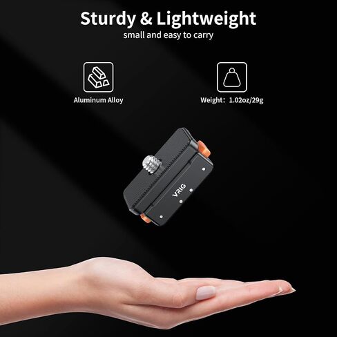 VRIG AC07 Magnetic Quick-Release Mount for Insta360 Ace Pro 2, X6, X5, X4 in Saudi Arabia