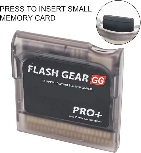 Flash Game Cartridge 600 in 1 for Game Gear GG Console, with Built in 4GB Memory, Support for GG SMS SG Systems in Kuwait