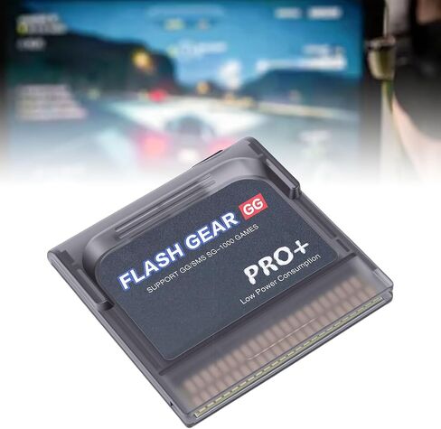 Flash Game Cartridge 600 in 1 for Game Gear GG Console, with Built in 4GB Memory, Support for GG SMS SG Systems in Kuwait