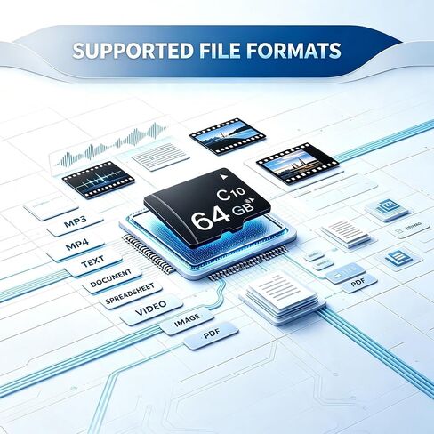 64GB MicroSD Class 10 Flash Memory TF Card in Kuwait