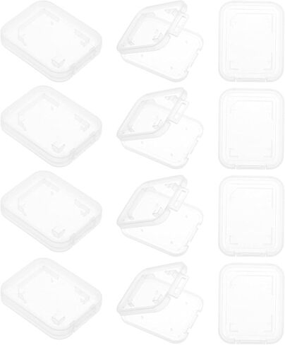 20pcs Memory Card Storage Box Holder Portable Hard Case Organizer for Secure Digital Micro Secure Digital Cards Compact Protective for Travel and Electronics in Kuwait