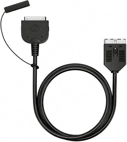 Car Aux Cable Audio Adapter Interface for Pod Pad 4 30 Pin Connector Fit for Selected Models of Range Rover Jaguar (A) in Saudi Arabia