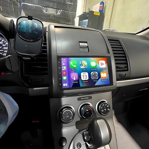 PHEZEN 7 inch Touchscreen Car Stereo for 2007-2012 Nissan Sentra, Android 13 Car Radio with Carplay & Android Auto GPS Navigation BT Mirror Link WiFi Backup Camera 2+32G in Kuwait
