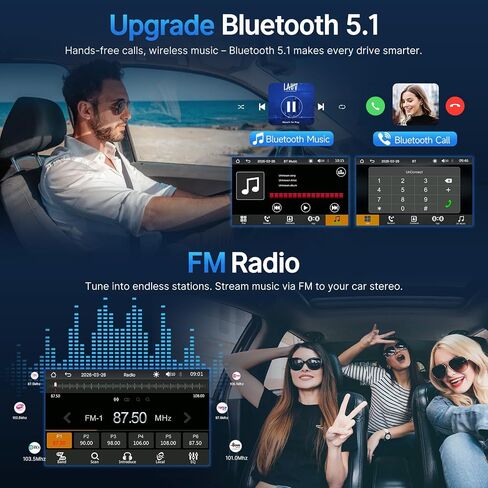 9" Car Radio for Toyota Matrix 2003-2004 & Pontiac Vibe 2003-2008 in Kuwait
