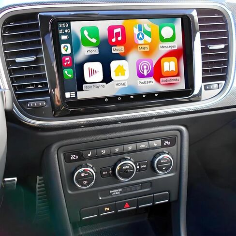 PHEZEN 9 inch Touchscreen Car Stereo Fit for VW Beetle 2011-2015, Android 13 Double Din Car Radio with Carplay & Android Auto in-Dash Navigation BT Mirror Link WiFi Backup Camera 2+32G in Kuwait