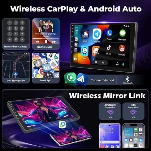 4+64G 9'' Android 15 Car Stereo for Jeep Grand Cherokee 2008-2013 in Kuwait