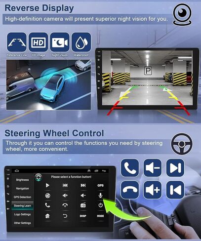 [4+64GB] Car Radio Stereo for Ford Mustang 2010-2014 with Wireless Carplay in Kuwait