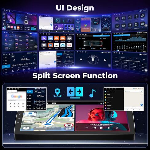 4+64G 9'' Android 15 Car Stereo for Jeep Grand Cherokee 2008-2013 in Kuwait
