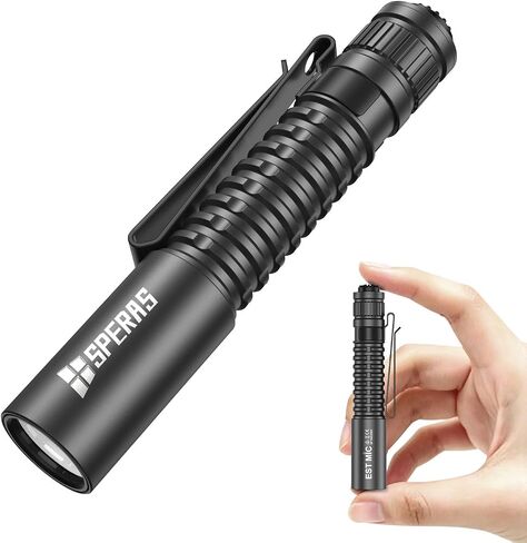 Speras EST MIC Pocket EDC Flashlight, 700 Lumens, IP68 Waterproof, 3 Modes in Kuwait