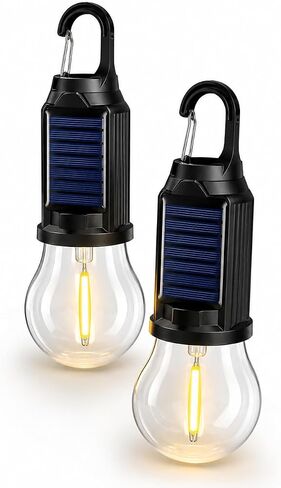Solar Hanging Camping Lights, Waterproof Outdoor LED Lights in Kuwait