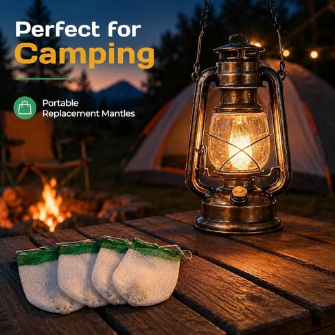 CoolAge Propane Lantern Mantles Compatible with Coleman Propane Lanterns in Kuwait