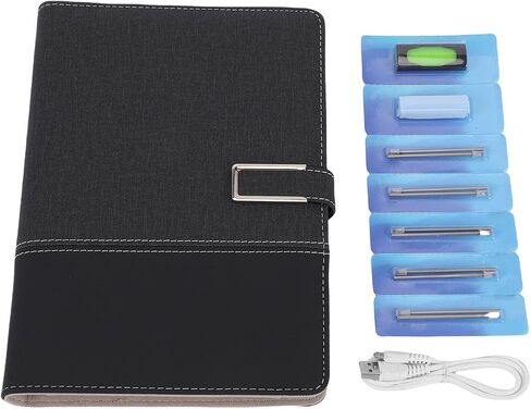 Asixxsix Smart Pen, Real Time Sync AI Voice Drawing Erasable Handwriting Digital Notebook, Note Taking Tablet with Offline Storage File Management for Students Professionals in Kuwait